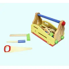 GENERICO - Canasto Multifuncional Herramientas Juguete Madera