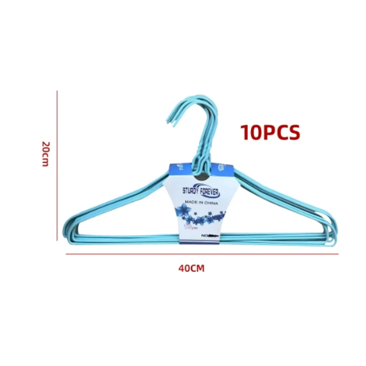 GENERICO - Colgador De Ropa Para Niños 20X40CM 10PCS