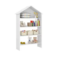 KIDSCOOL - REPISA MADERA BLANCA TIPO CASA - 2371.0001