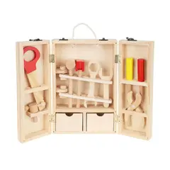GENERICO - Caja Herramienta Juguete De Madera