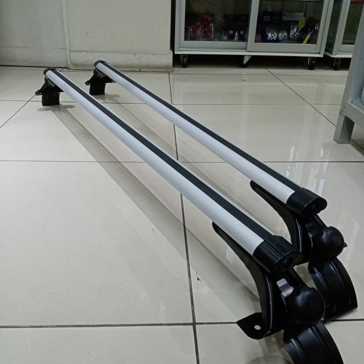 GENERICO - Barras Portaequipaje aluminio para autos suv y Jeeps 122cm