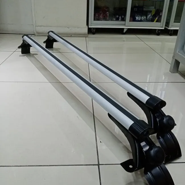 GENERICO - Barras Portaequipaje aluminio para autos suv y Jeeps 122cm