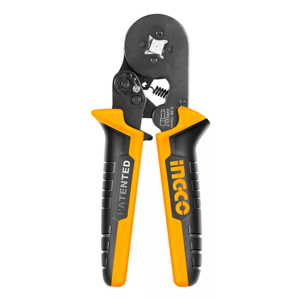 INGCO - Pinza Crimpeadora Alicate Terminales Tubulares 025-10 Mm2