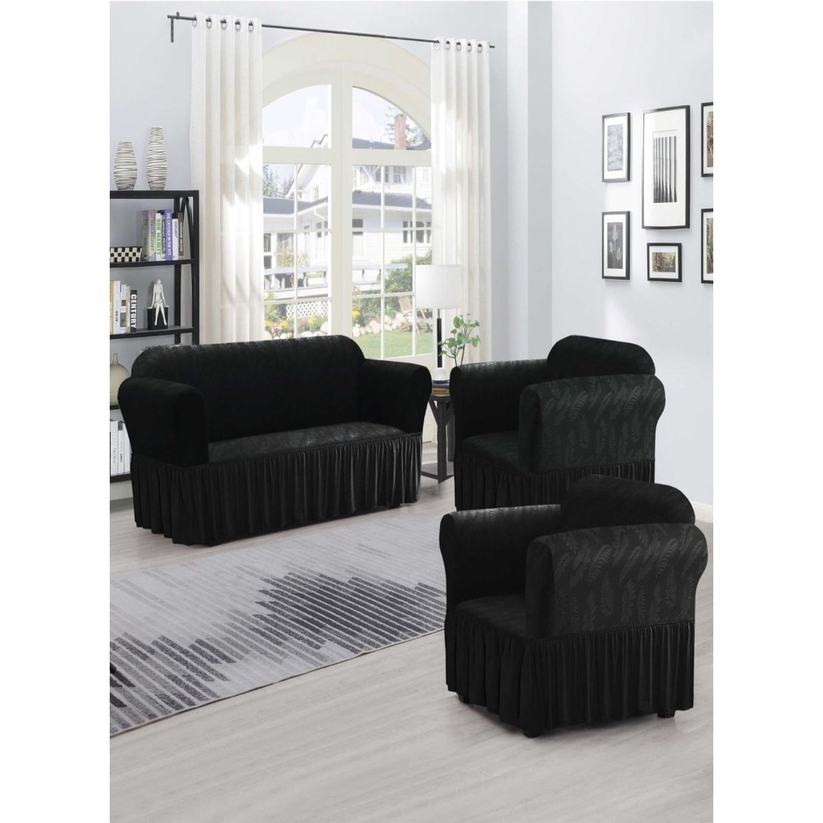 GENERICO - FUNDAS TURKAS 3 CUERPOS MAS 2 DE 1 CUERPO