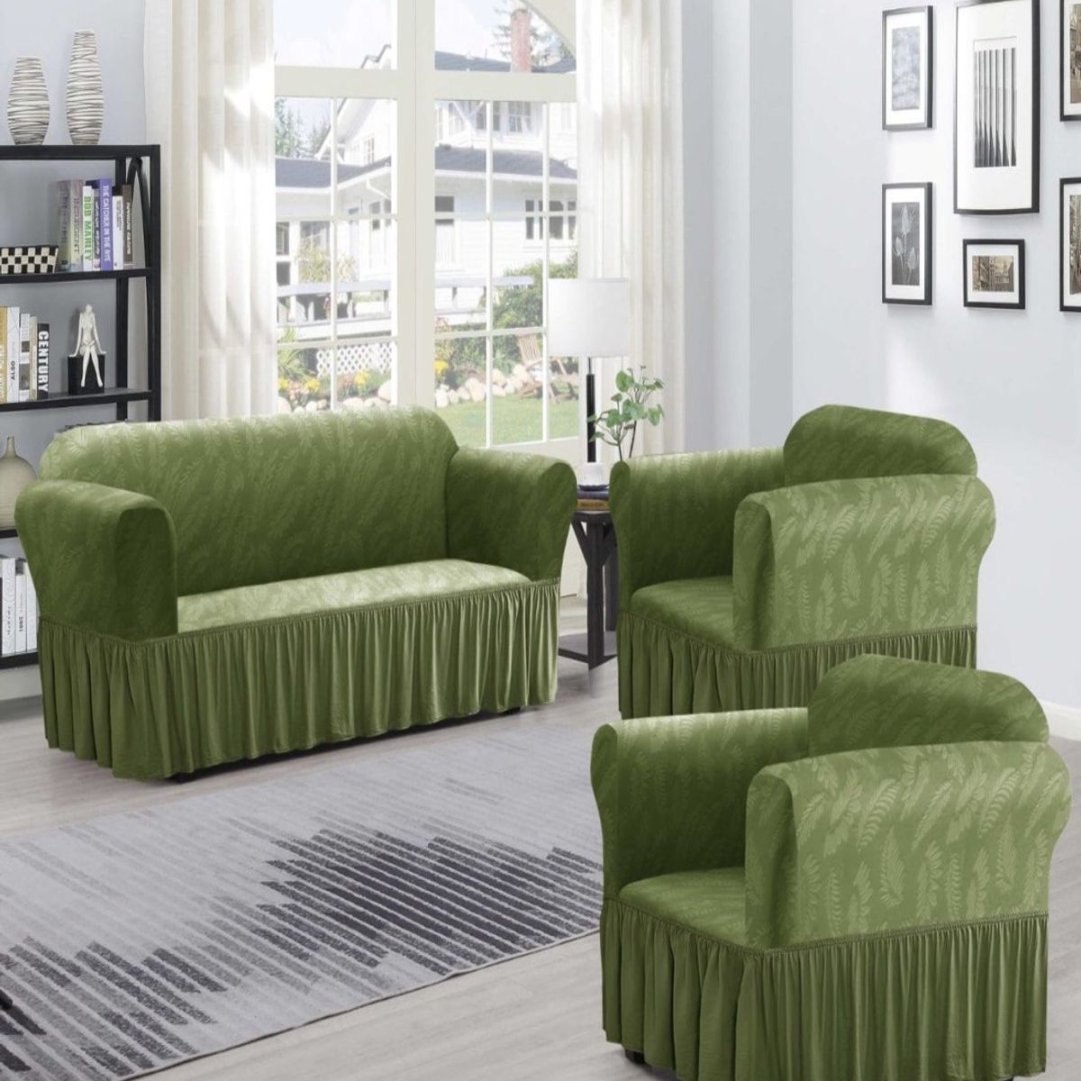 GENERICO - FUNDAS TURKAS 3 CUERPOS MAS 2 DE 1 CUERPO