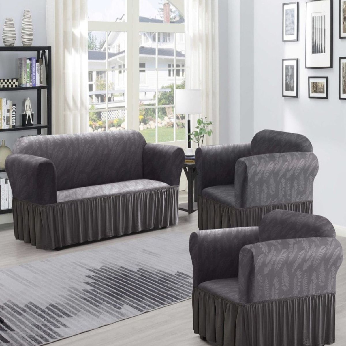 GENERICO - FUNDAS TURKAS 3 CUERPOS MAS 2 DE 1 CUERPO