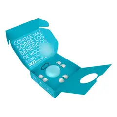 WOO EARPLUGS - Experience+ Plus - Tapones Auditivos 27db - Blanco