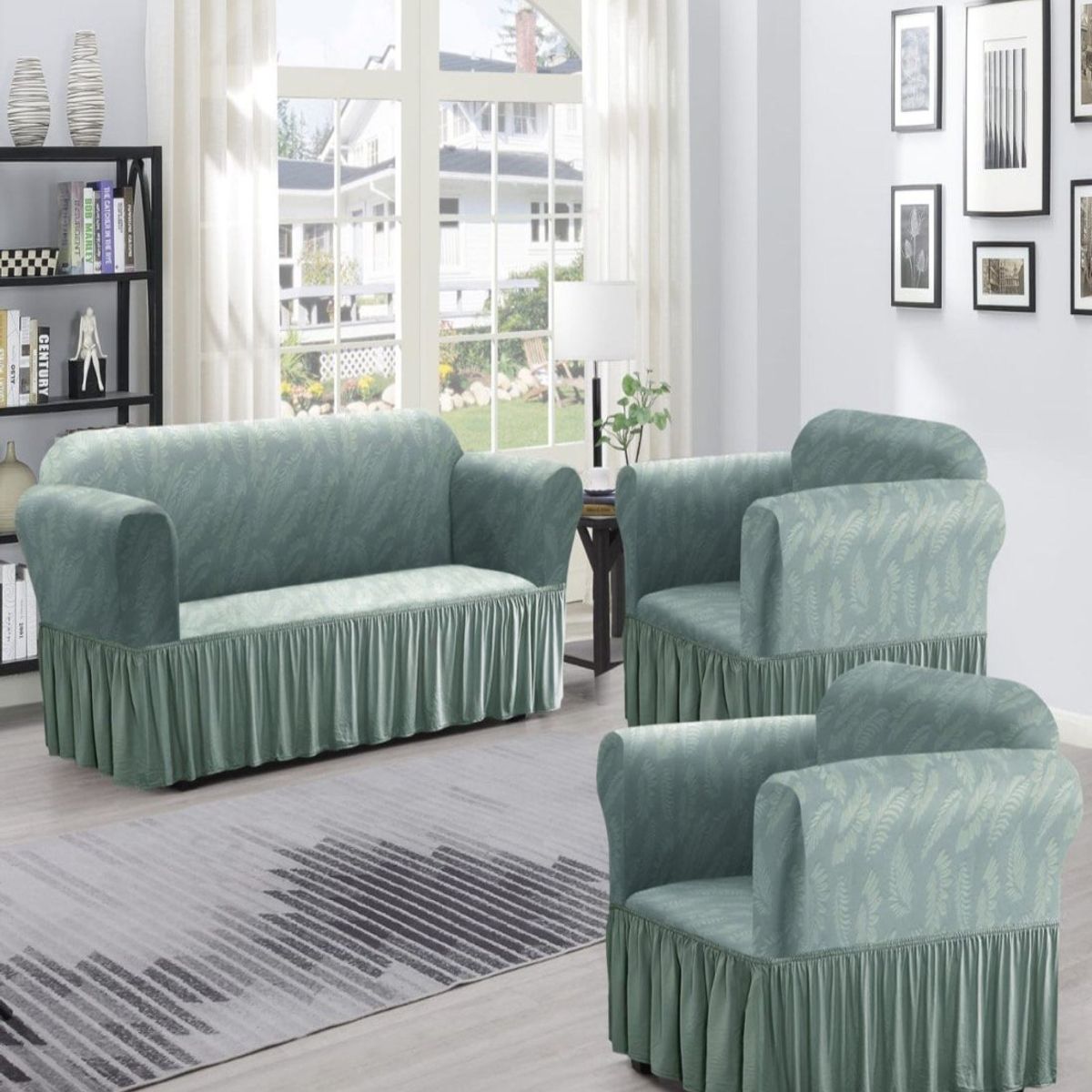 GENERICO - FUNDAS TURKAS 3 CUERPOS MAS 2 DE 1 CUERPO