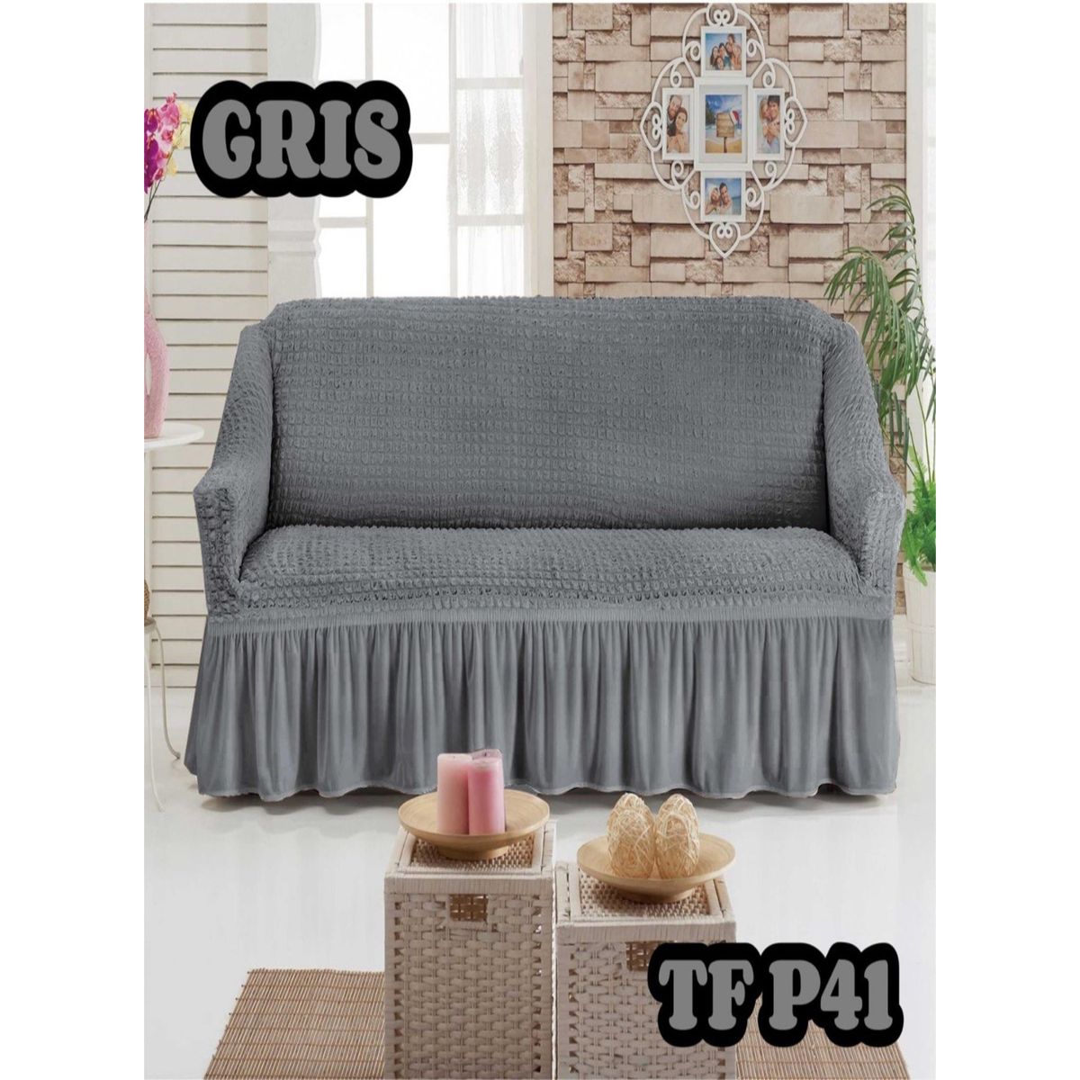 GENERICO - FUNDAS TURKAS 3 CUERPOS