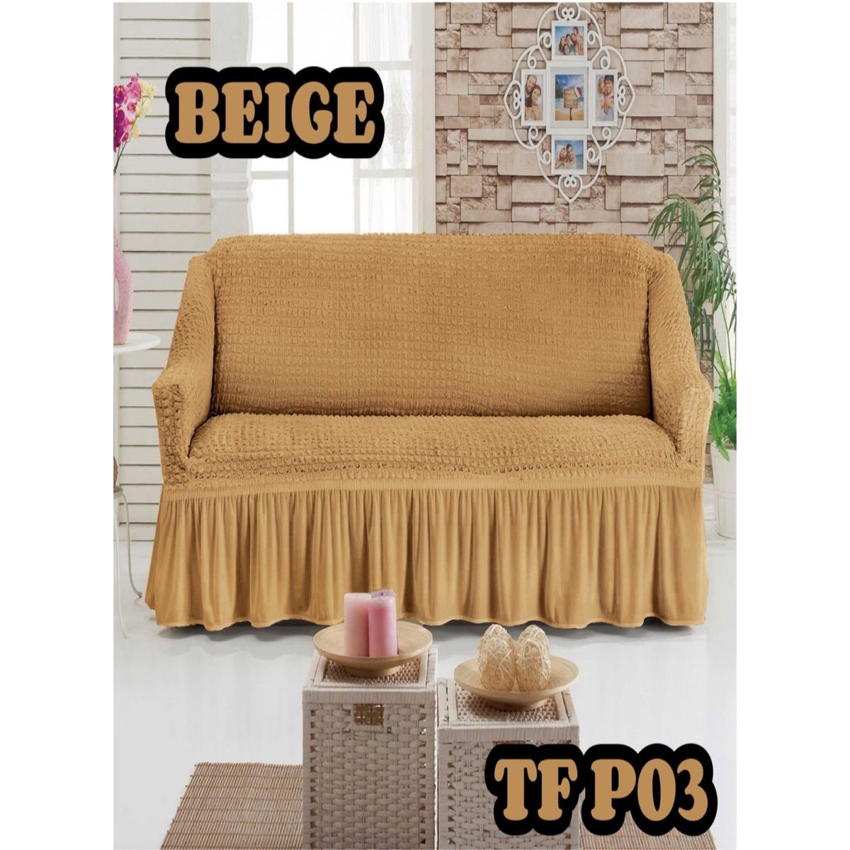 GENERICO - FUNDAS TURKAS 3 CUERPOS