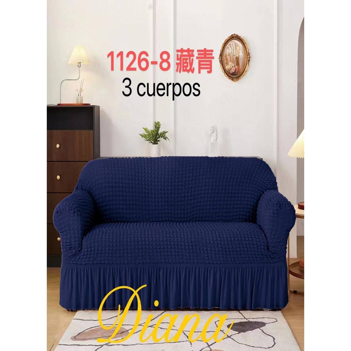 GENERICO - FUNDAS TURKAS 3 CUERPOS