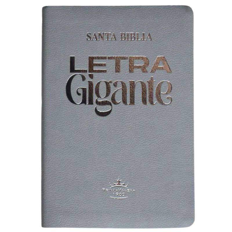 SOCIEDADES BIBLICAS UNIDAS - Biblia RVR 1960 Letra Gigante 14 Pts. Concordancia color gris