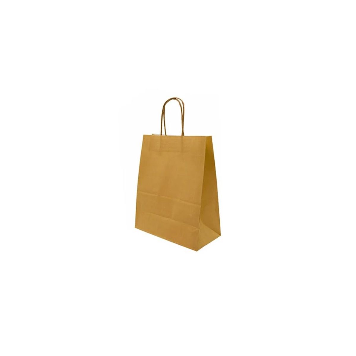 GENERICO - Bolsa De Papel Pequeña Kraft 16x22x8cm