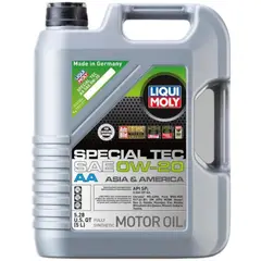 LIQUI MOLY - Aceite para motor 0w20 LIQUIMOLY SPECIAL TEC AA 5lts