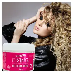 GENERICO - Gel fijador extra fuerte profesional con aroma para damas 500mg.