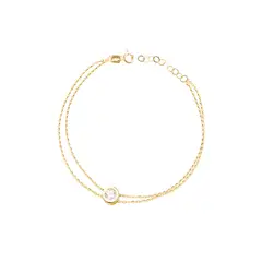 JB JOYAS BARON - Pulsera de Oro 18kt Modelo Punto de luz