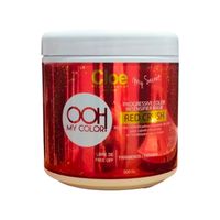 Mascara Ooh My Color crazy red crush rojo 500g Profesional..-