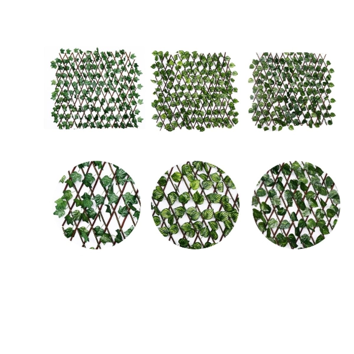 GENERICO - Malla Enredadera Artificial 120X120CM Extendida