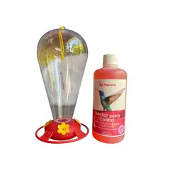 GENERICO - Bebederos simple nectar de colibrí 500ml