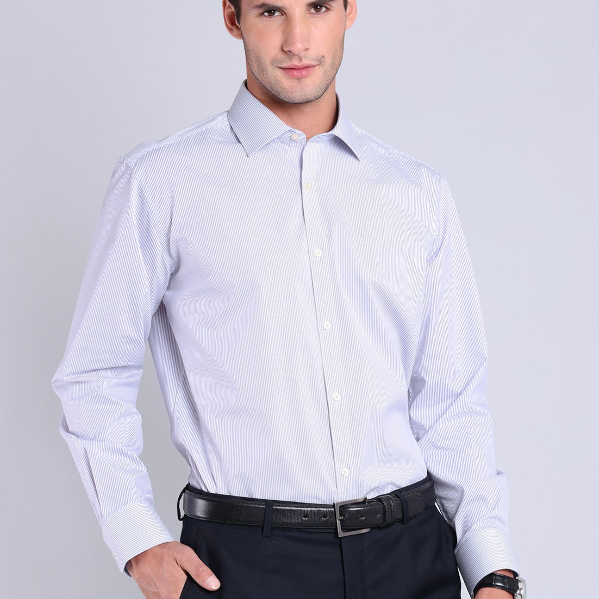 ARROW - Camisa Formal Spandex Rayas Arrow ARROW