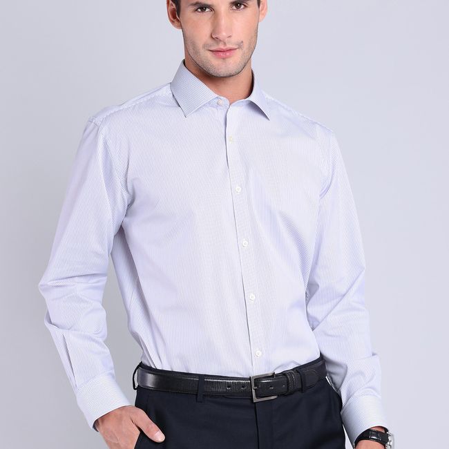 ARROW - Camisa Formal Spandex Rayas Arrow ARROW