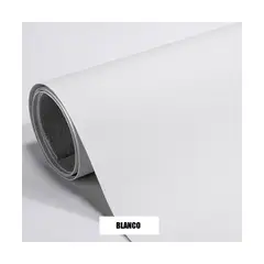 GENERICO - Rollo Parche Reparación Adhesivo Cuero Sofá 137x50 Cm Blanco