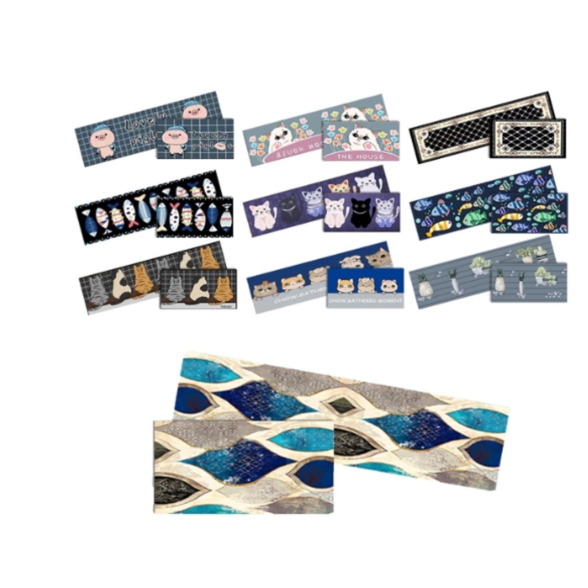 GENERICO - Limpiapies Con Diseño 50X80CM  50X150CM