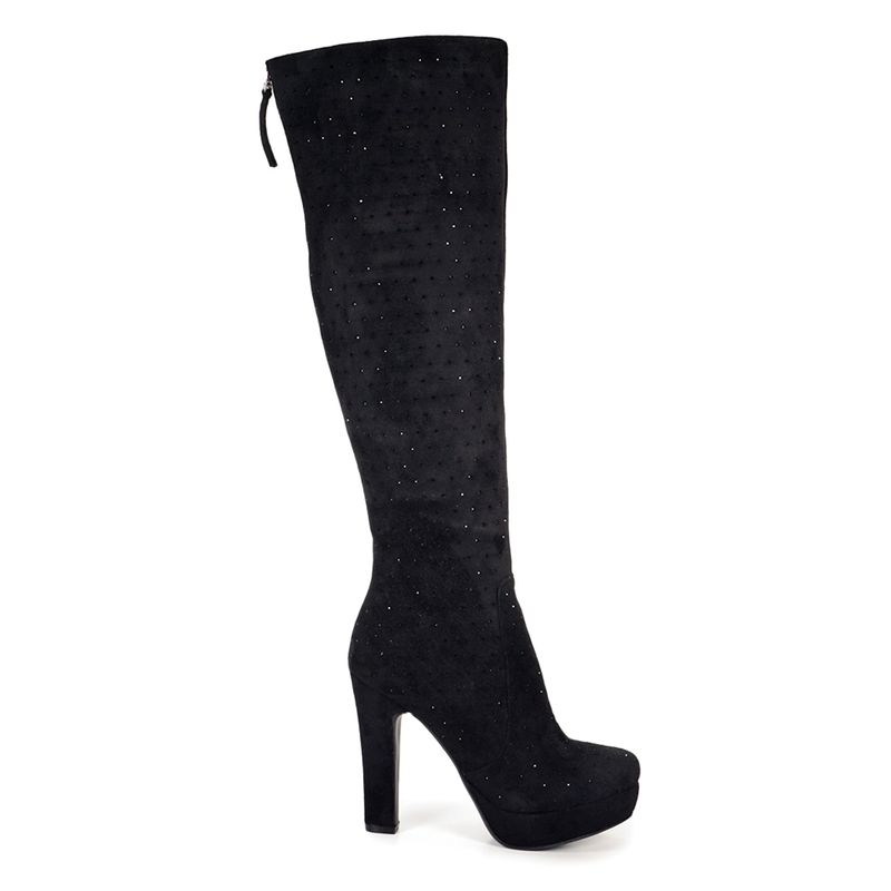 EDA MANZINI - Bota Dalma Negro con brillos EDA MANZINI