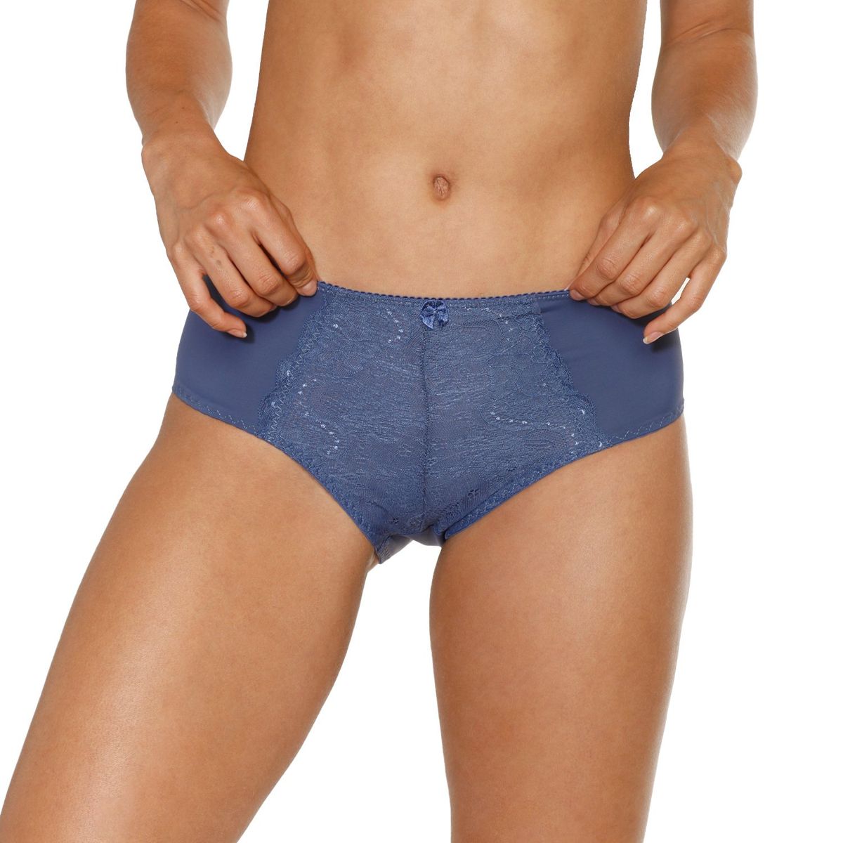 BAZIANI - Calzón Encaje y Flock 20340