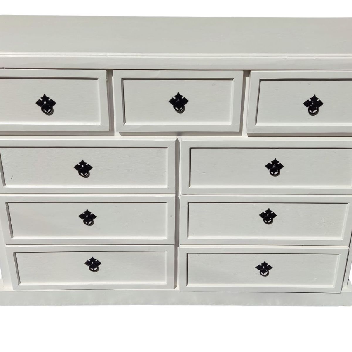 CASAHOGGAR - Comoda Rustica Blanco 120