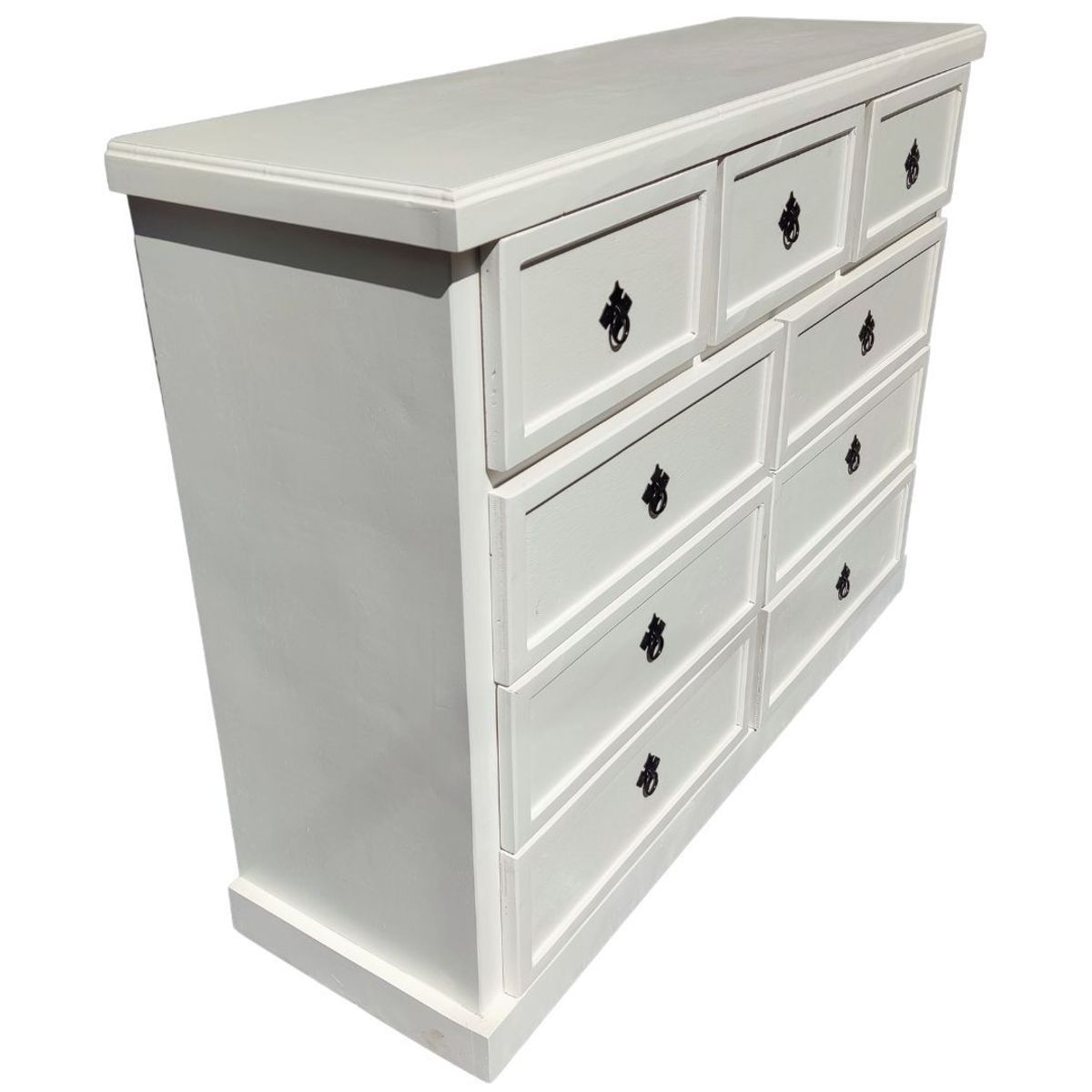 CASAHOGGAR - Comoda Rustica Blanco 120