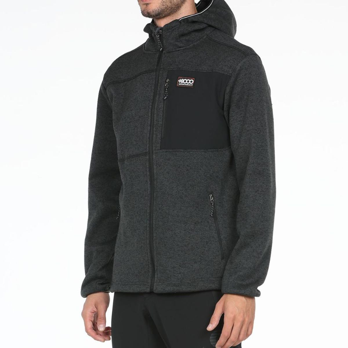 8000 - Poleron Jeque 24 Gris Oscuro 8000