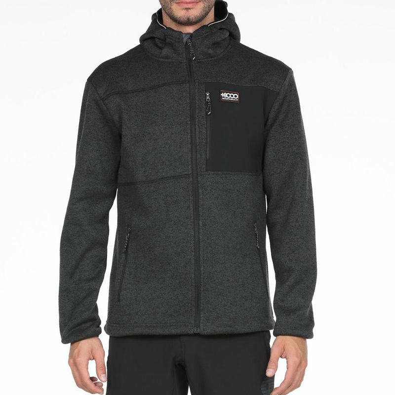 8000 - Poleron Jeque 24 Gris Oscuro 8000