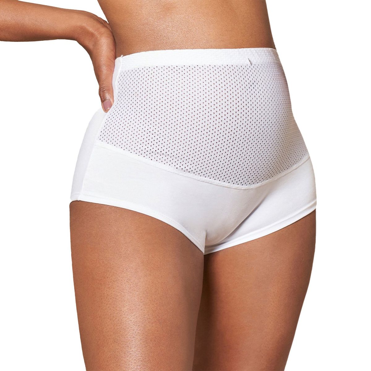 BAZIANI - Calzón Maternal Algodón Pique 20416