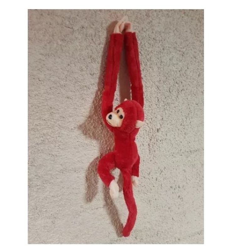 GENERICO - Peluche Felpa Mono Colgante rojo SG104878