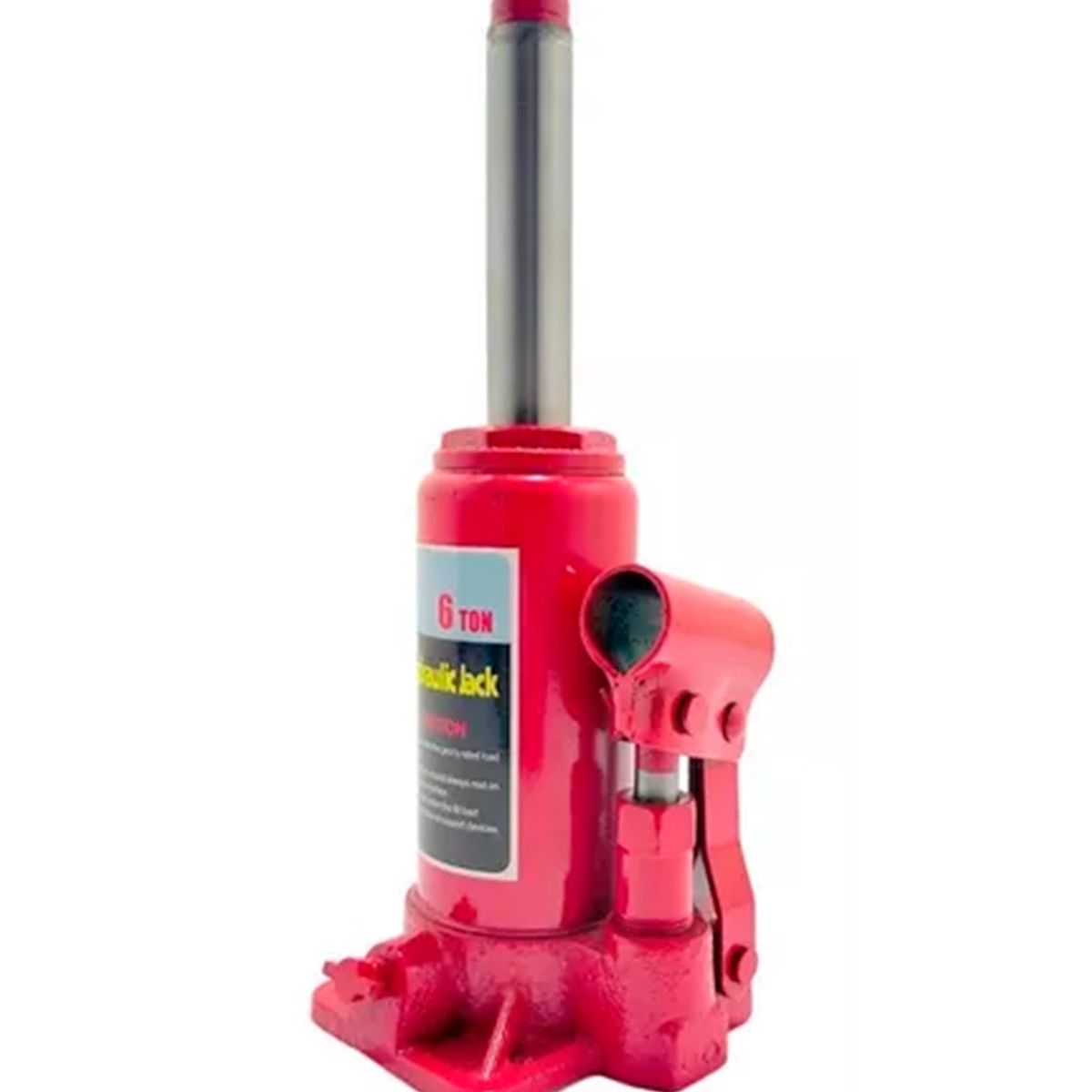 GENERICO - Gata Hidráulica 6 Toneladas Levanta Auto Gato De Botella
