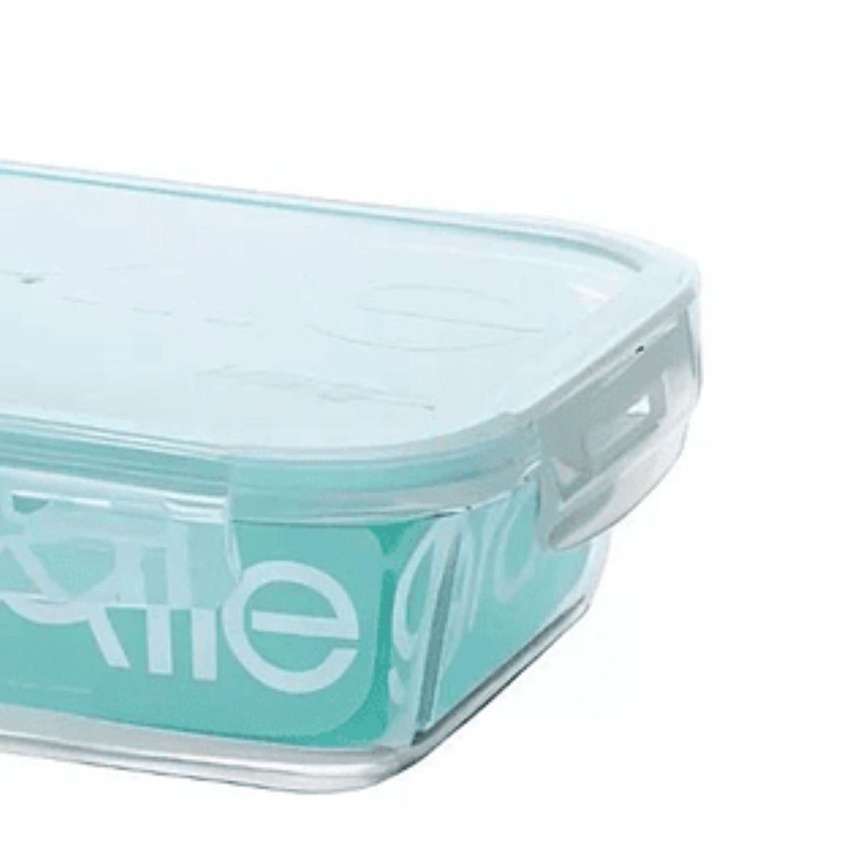 GENERICO - Contenedor Hermetico Vidrio Rectangular 1000 ml Allegra