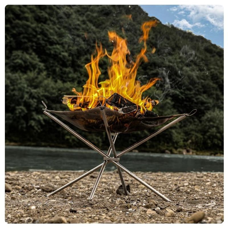 GENERICO - Malla Soporte Parrillero Fogata Cocina