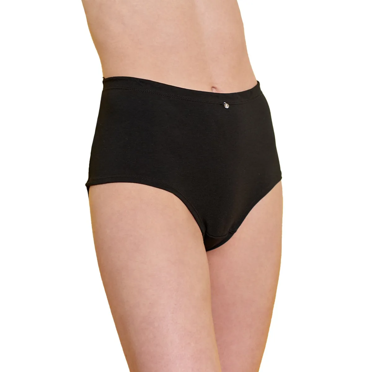 BAZIANI - Pack 3 Calzones Tiro Alto Algodón Lycra 20420