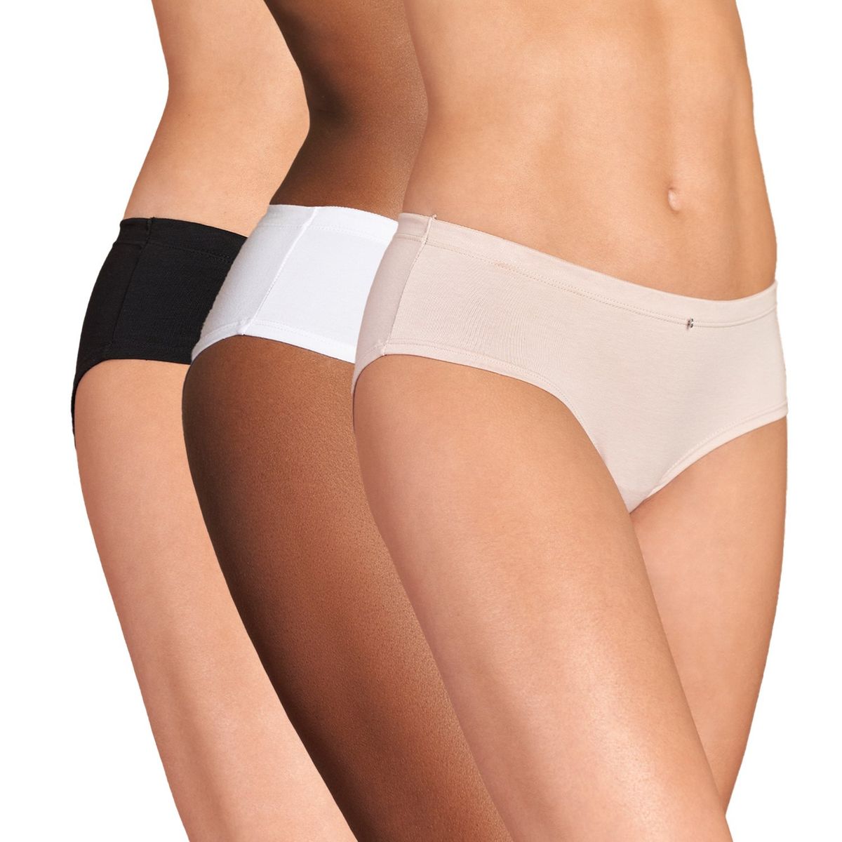 BAZIANI - Pack 3 Calzones Pantaleta Algodón Lycra 20421