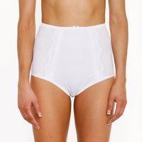 Calzón Tiro Alto Encaje 20422