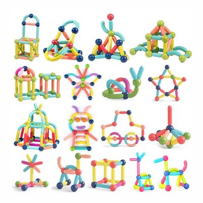 Imagen 2 del producto PUZZLE BLOQUES DE CONSTRUCCION MAGNETICOS MONTESSORI 36 P