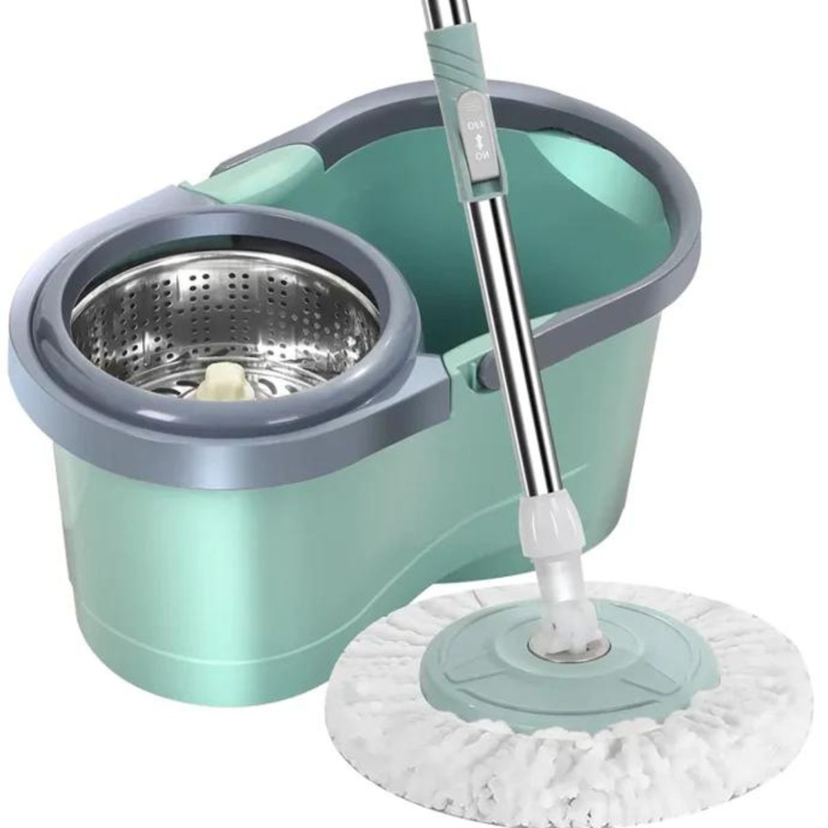 GENERICO - Trapeador con cubeta giratoria auto eficiente