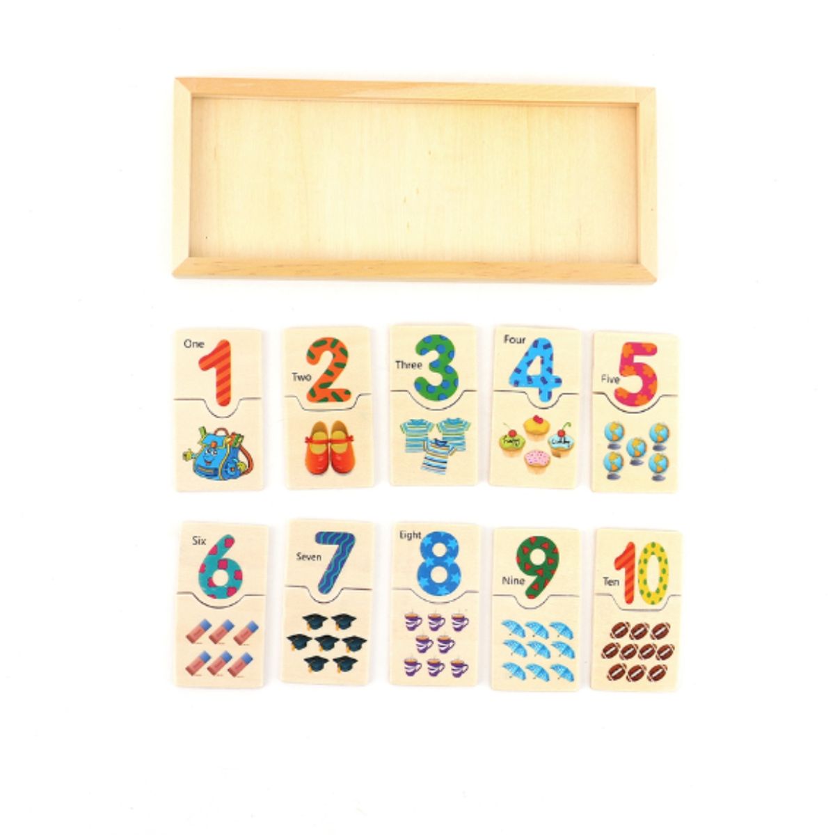 OEM - Dominó Número Juguete Didáctico