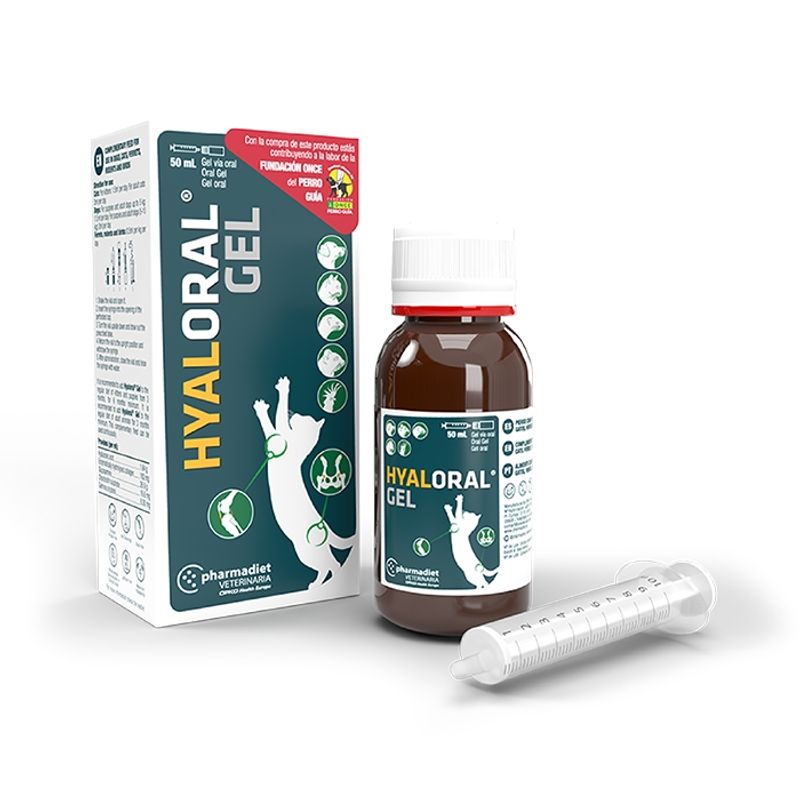 PHARMADIET - HYALORAL GEL paga gatos  50ml