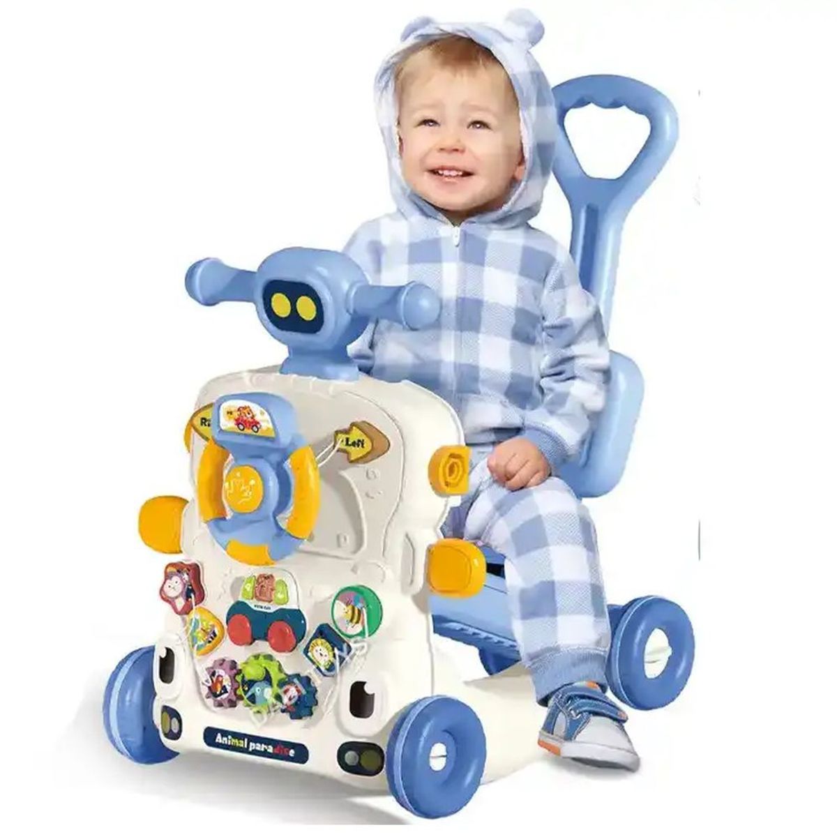 GENERICO - Andador Caminador Celeste Bebé Musical Multifuncional 6 En 1