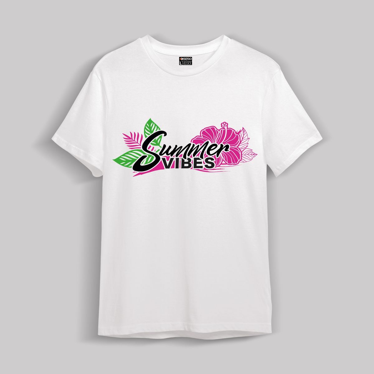 GENERICO - Poleras 100 Algodón Estampadas Summer Vibes