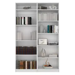 FMFURNITURE - Set 2 Estantes + Complemento Fm-023B Blanco