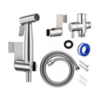 Inodoro Bidet Rociador Acero Inoxidable De Mano