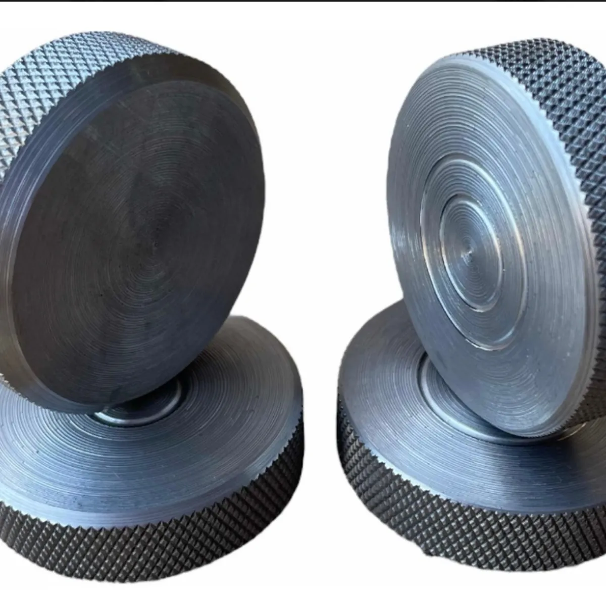 GENERICO - Juego de 4 tejos para rayuela ( 2 pares ) 500gr c/u